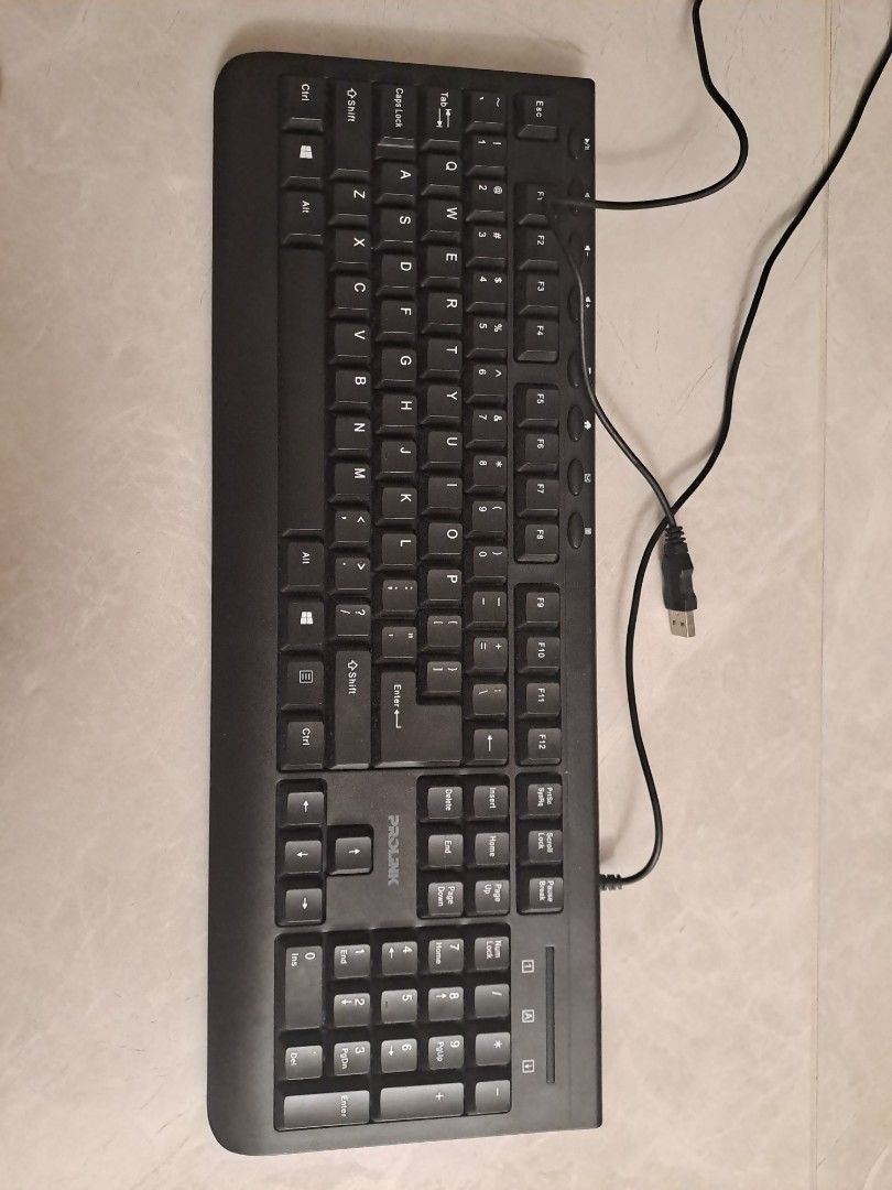 Computer Keboard Images Prolink PKCM-2006 USB Keyboard, Computers & Tech, Parts & Accessories ...
