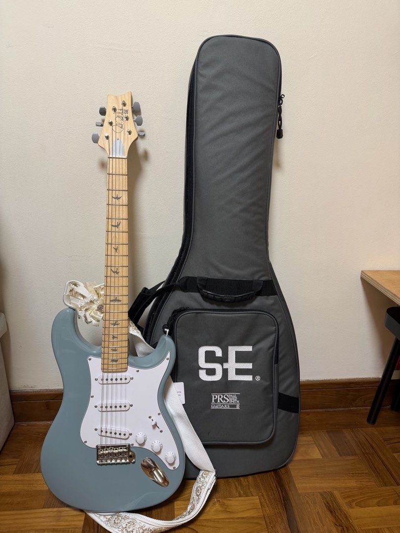 PRS SE Silver Sky Electric Guitar with Gig Bag, Hobbies & Lifestyle ...