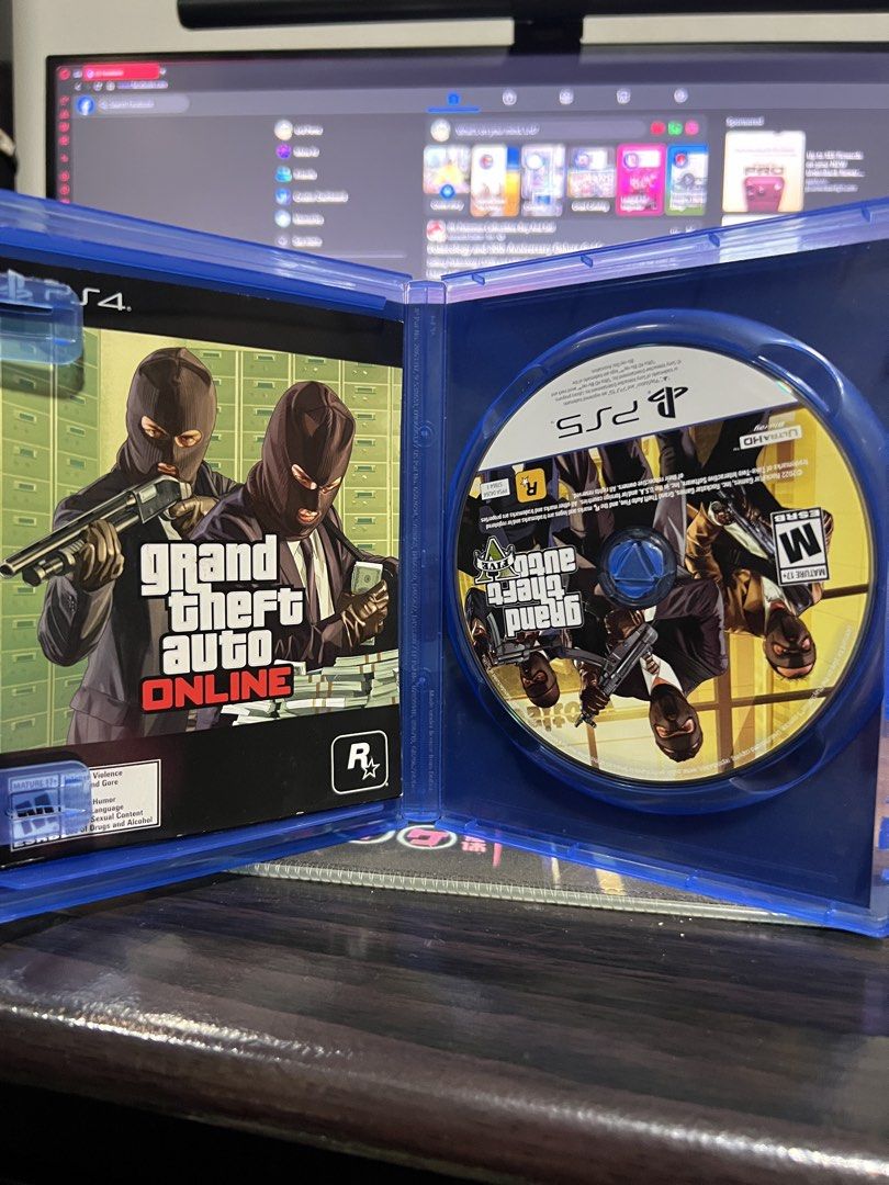 PS5 GTA V Complete with map (Category: PlayStation) located in Paniqui. Submitted by jaxicool (Listing ID 1470517707, Image 3). Description: used only can be traded to other games Location: Tarlac Meetup: Sm/Waltermart Shipping: Buyer's expense.