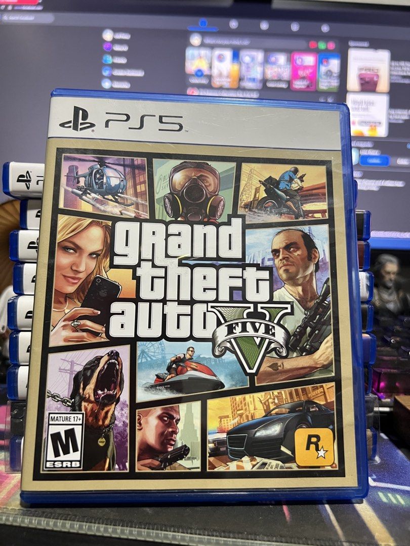 PS5 GTA V Complete with map (Category: PlayStation) located in Paniqui. Submitted by jaxicool (Listing ID 1470517707, Image 1). Description: used only can be traded to other games Location: Tarlac Meetup: Sm/Waltermart Shipping: Buyer's expense.