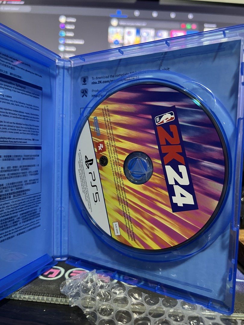 PS5 NBA 2k24 (Kobe edition) (Category: PlayStation) located in Paniqui. Submitted by jaxicool (Listing ID 1470357487, Image 3). Description: used only can be traded to other games Location: Tarlac SM / Waltermart Shipping: Buyer's expense.