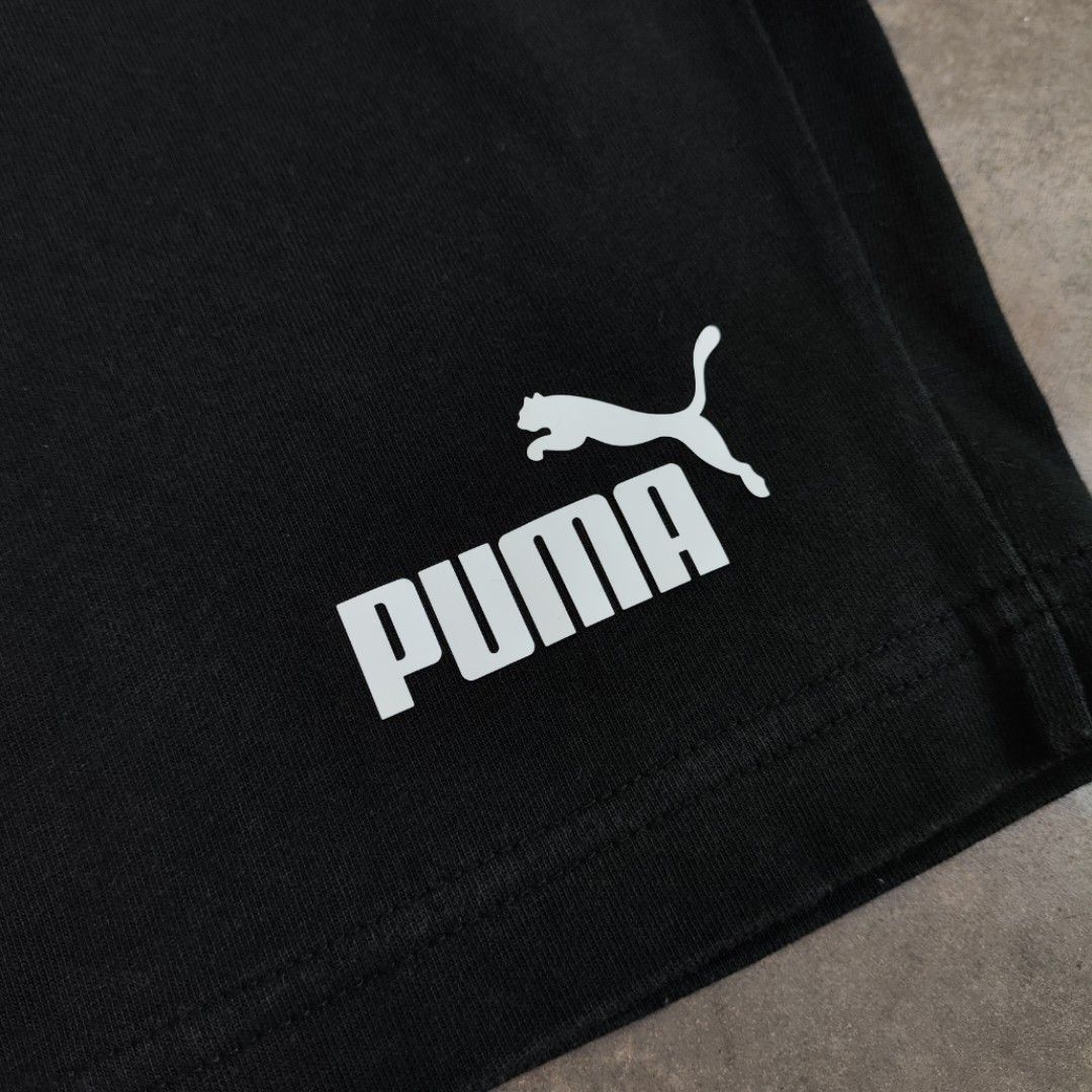Puma Cotton Shorts (Category: Shorts) located in Rosales. Submitted by kudoscache (Listing ID 1470437044, Image 2). Description: - Brand: Puma - Waist: 31-40 | Length: 20.5 - Color: Black - slightly nego payment: maribank / gotyme courier: J&T.