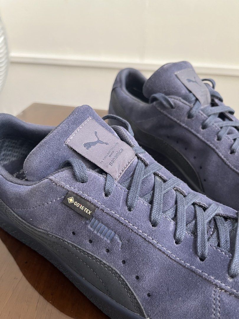 Puma x Nanamica Suede GTX (2) (Category: Sneakers) located in Makati City. Submitted by av88888r (Listing ID 1470428992, Image 3). Description: Puma x Nanamica Suede Goretex ‘Parisian Nights’ Size 10 US Navy Blue - ‘Parisian Nights’ Waterproof - GORETEX GTX 9/10 condition Pair only Still nego.