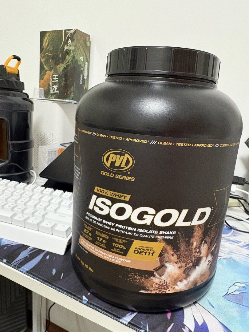 Protien Pill PVL ISOGOLD 100% Whey Protein Isolate, Health & Nutrition, Health ...