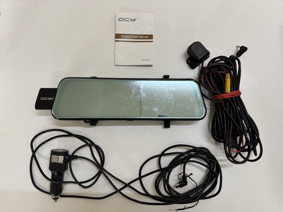 QCY F17+ DASHCAM (Category: Audio, Video, Alarm and other Electronic Accessories) located in Caloocan City. Submitted by amds777 (Listing ID 1470397048, Image 2). Description: QCY F17+ DASHCAM Good as new Originally price nyan nasa 6.3k 3 months lang nagamit and natambak nalang With Transcend 128GB Price 5,XXX Location: South Caloocan/UE Caloocan.