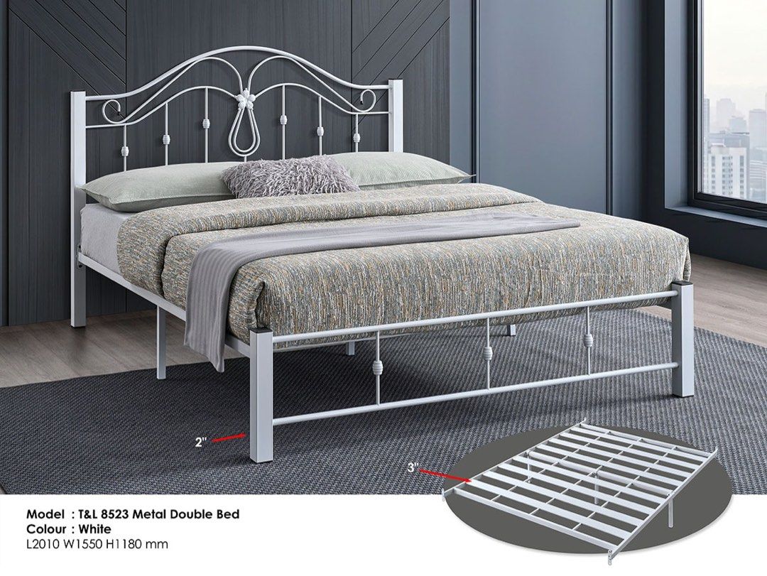 Queen bedframe solid (Category: Bed Frames & Mattresses) located in Semenyih. Submitted by quefurnituretrading (Listing ID 1470386601, Image 1). Description: Assalamualaikum & Salam Sejahtera. 🚩 Perabot Quefurniture, Beroperasi di Semenyih,Selangor. Hanya jual baru saja.