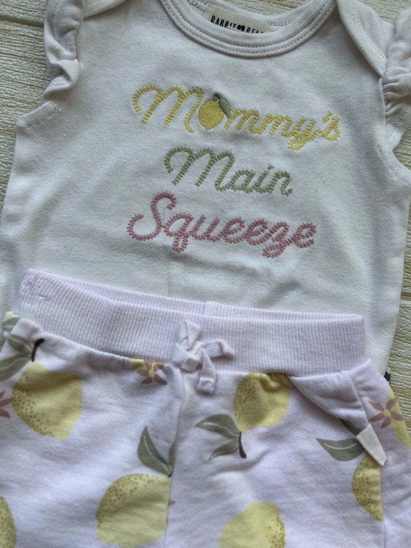 Rabbit + bear lemon set 0-3m (Category: Babies & Kids Fashion) located in Cebu City. Submitted by yjainani (Listing ID 1470556024, Image 2). Description: .