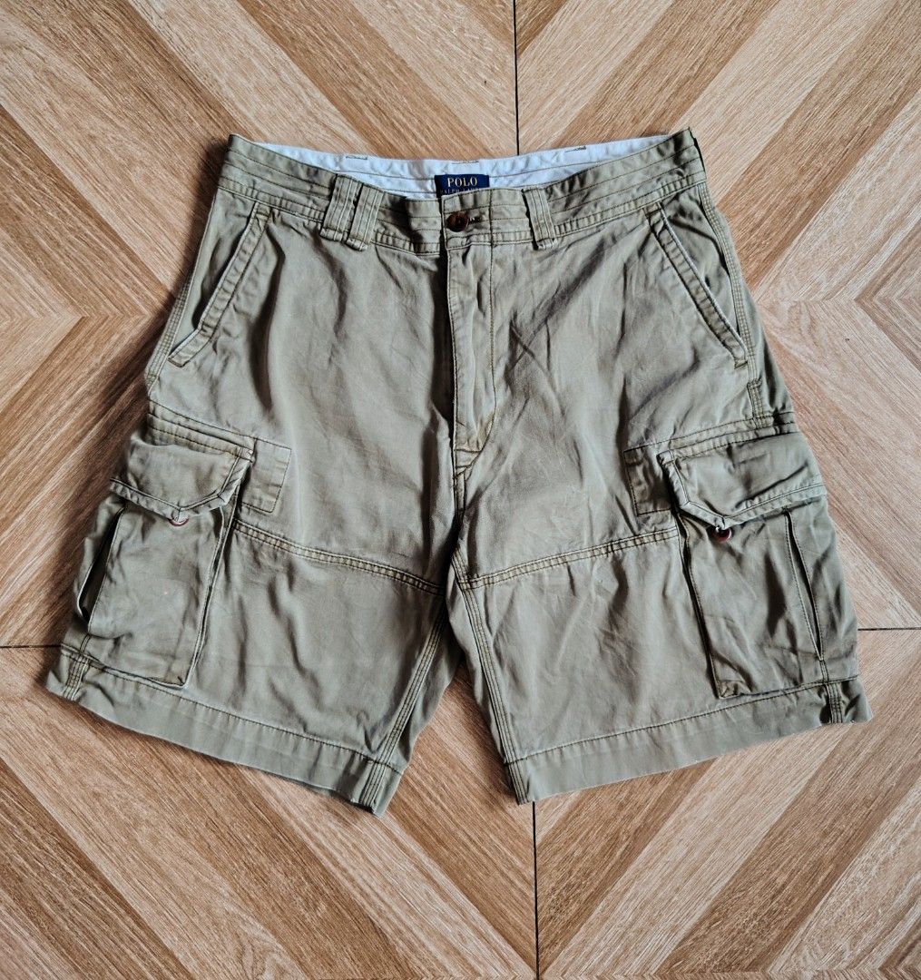 RALPH LAUREN 6 POCKET DENIM SHORTS (Category: Shorts) located in Marikina City. Submitted by kingdrel (Listing ID 1470366990, Image 1). Description: RALPH LAUREN 6 POCKET DENIM SHORTS W 35 L 22 W/O 13 VERYGOOD CONDITION NO ISSUE COLORATE 9.5-10.