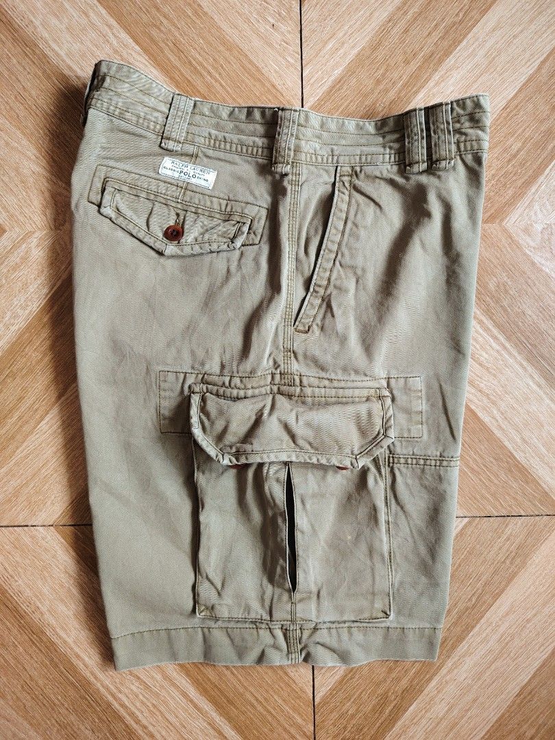 RALPH LAUREN 6 POCKET DENIM SHORTS (Category: Shorts) located in Marikina City. Submitted by kingdrel (Listing ID 1470366990, Image 2). Description: RALPH LAUREN 6 POCKET DENIM SHORTS W 35 L 22 W/O 13 VERYGOOD CONDITION NO ISSUE COLORATE 9.5-10.