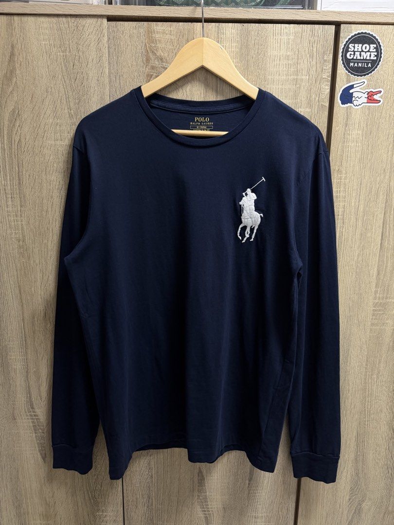 Ralph Lauren Big Pony Longsleeve (Category: Tshirts & Polo Shirts ) located in Imus. Submitted by rckrmns (Listing ID 1470393427, Image 1). Description: Ralph Lauren Big Pony Longsleeve Size M W- 20.5 L- 28 Good as New .