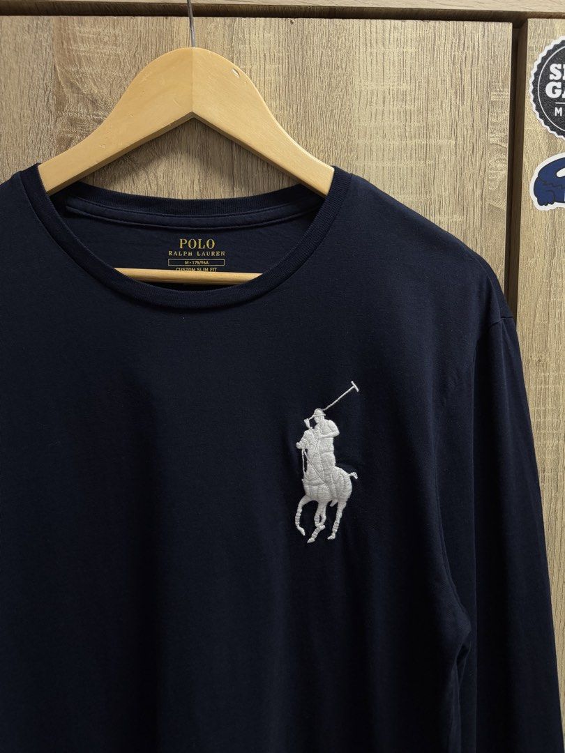 Ralph Lauren Big Pony Longsleeve (Category: Tshirts & Polo Shirts ) located in Imus. Submitted by rckrmns (Listing ID 1470393427, Image 2). Description: Ralph Lauren Big Pony Longsleeve Size M W- 20.5 L- 28 Good as New .