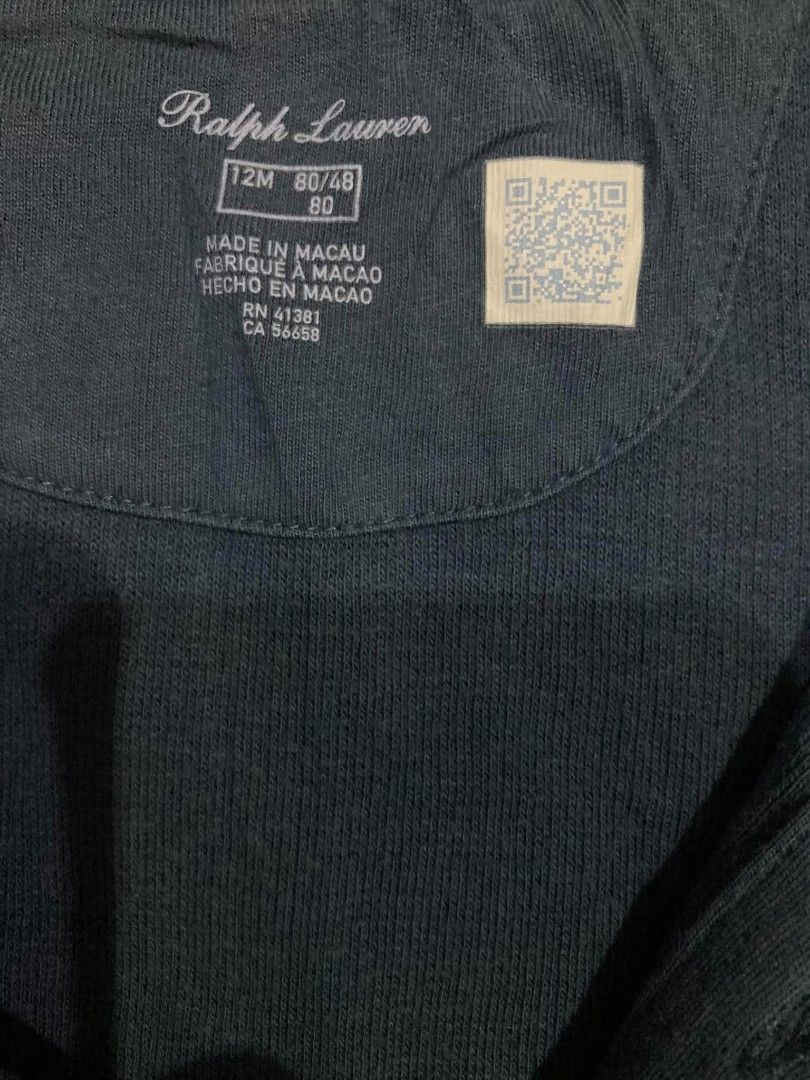 Ralph lauren long-sleeve button-down (Category: Babies & Kids Fashion) located in General Santos City (Dadiangas). Submitted by amorhesthrift (Listing ID 1470526561, Image 3). Description: Good to new condition Size-12M free shipping.