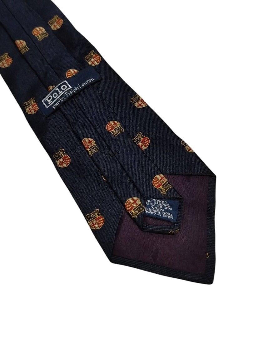 Ralph Lauren Neck Tie (Category: Luxury Accessories) located in Manila. Submitted by marlonmuncada_picker05 (Listing ID 1470498659, Image 3). Description: 📍POLO RALPH LAUREN NECK TIE ✅MADE IN CANADA ✅550 + SF ✅9/10 COLOR RATE ✅9/10 CONDITION ✅NO ISSUE ✅MOP: GCASH / MAYA ✅MOD : J&T / LALAMOVE.