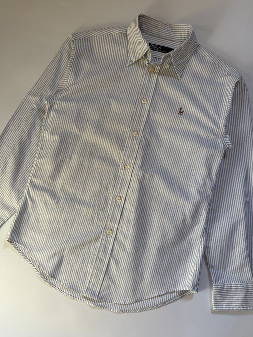 RALPH LAUREN OXFORD BUTTONDOWN (Category: Longsleeves) located in Tuguegarao City. Submitted by oldmoneyfindsph (Listing ID 1470395330, Image 2). Description: 17x25 fits xs-s women’s frame excellent condition and no flaws 2500 only authentic 🤍.
