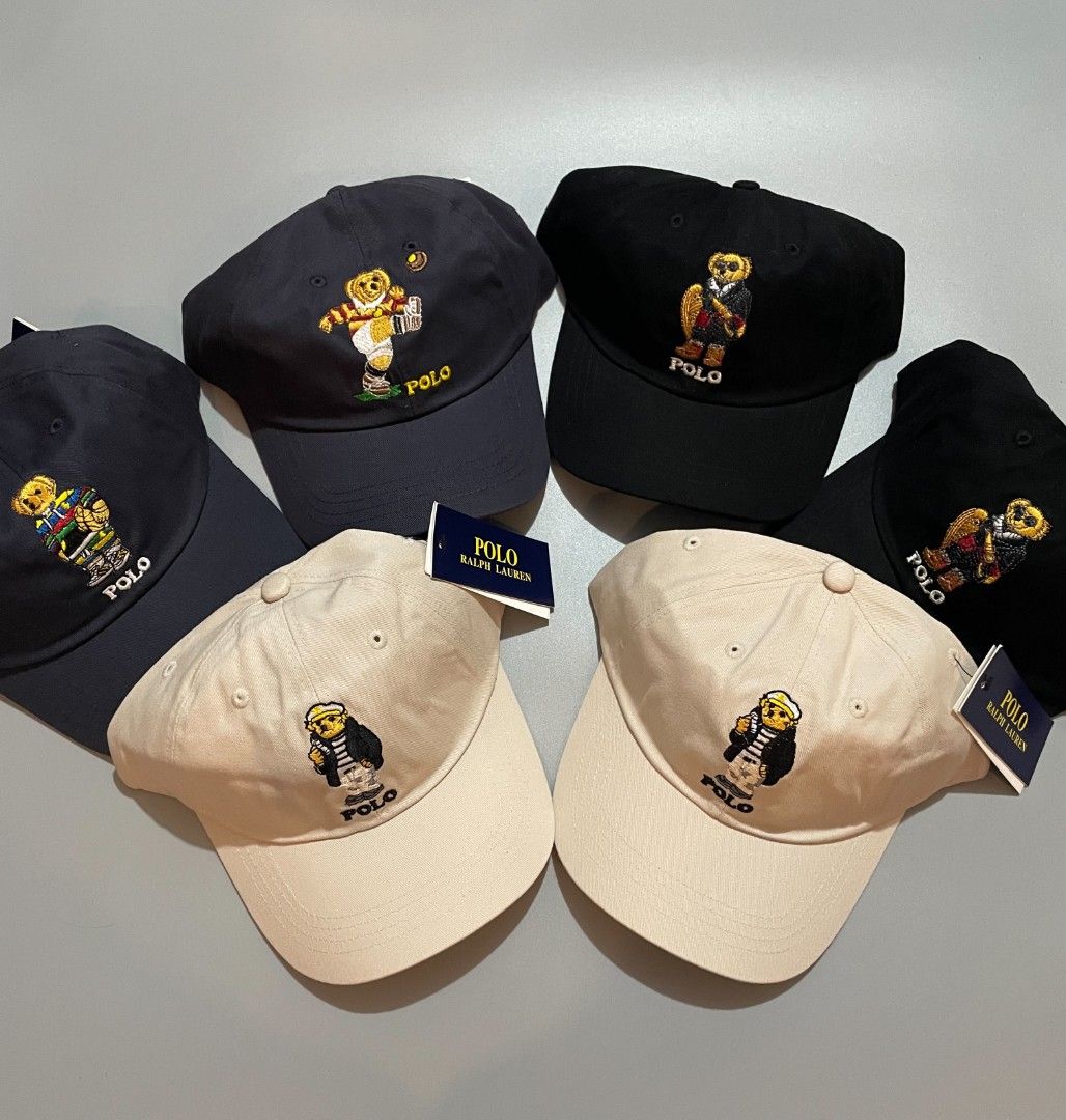 RALPH LAUREN POLO BEAR CAP (Category: Caps & Hats) located in Davao. Submitted by ai_stuffs (Listing ID 1470456135, Image 1). Description: BNEW COMPLETE TAGS 🏷️350 EACH.