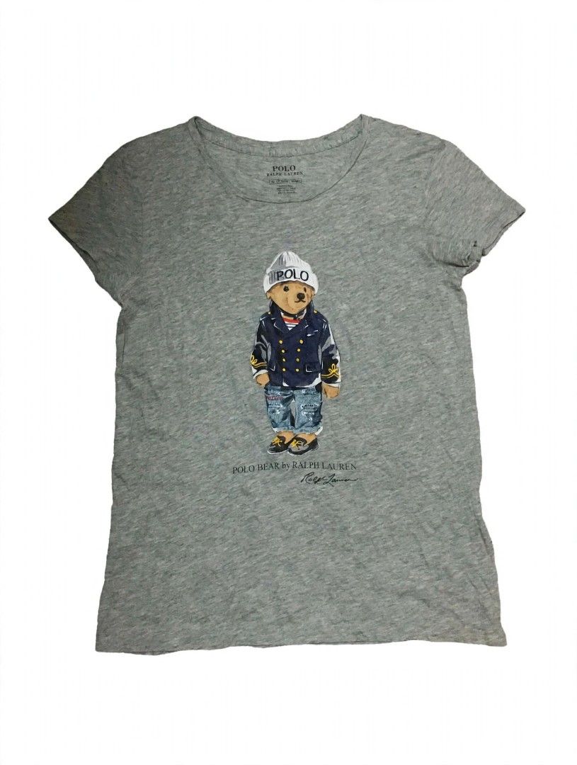 Ralph Lauren Polo Bear shirt (Category: Shirts) located in Quezon City. Submitted by thriftyzx (Listing ID 1470406738, Image 1). Description: Ralph Lauren Polo Bear shirt Size: XS Width: 15 Length: 23 Excellent Condition No issue 799 Freeshipping Location: QC.