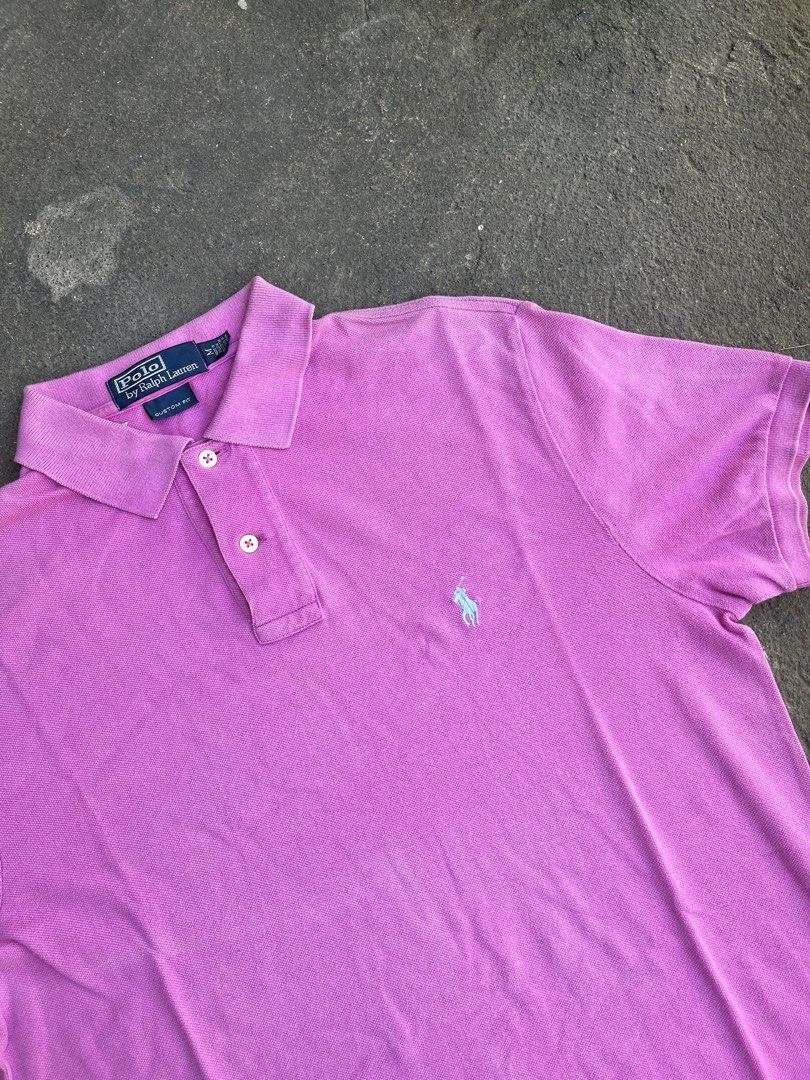 Ralph Lauren Polo Shirt (Category: Tshirts & Polo Shirts ) located in Manila. Submitted by a.stmngo (Listing ID 1470355477, Image 2). Description: Size Medium on tag Width 21 inches Length 28-30 inches Minimal dirt and stain Needwash (See last picture) Good condition 📍Manage your expectation. Item is thrifted. 📍Nagcarlan, Laguna.