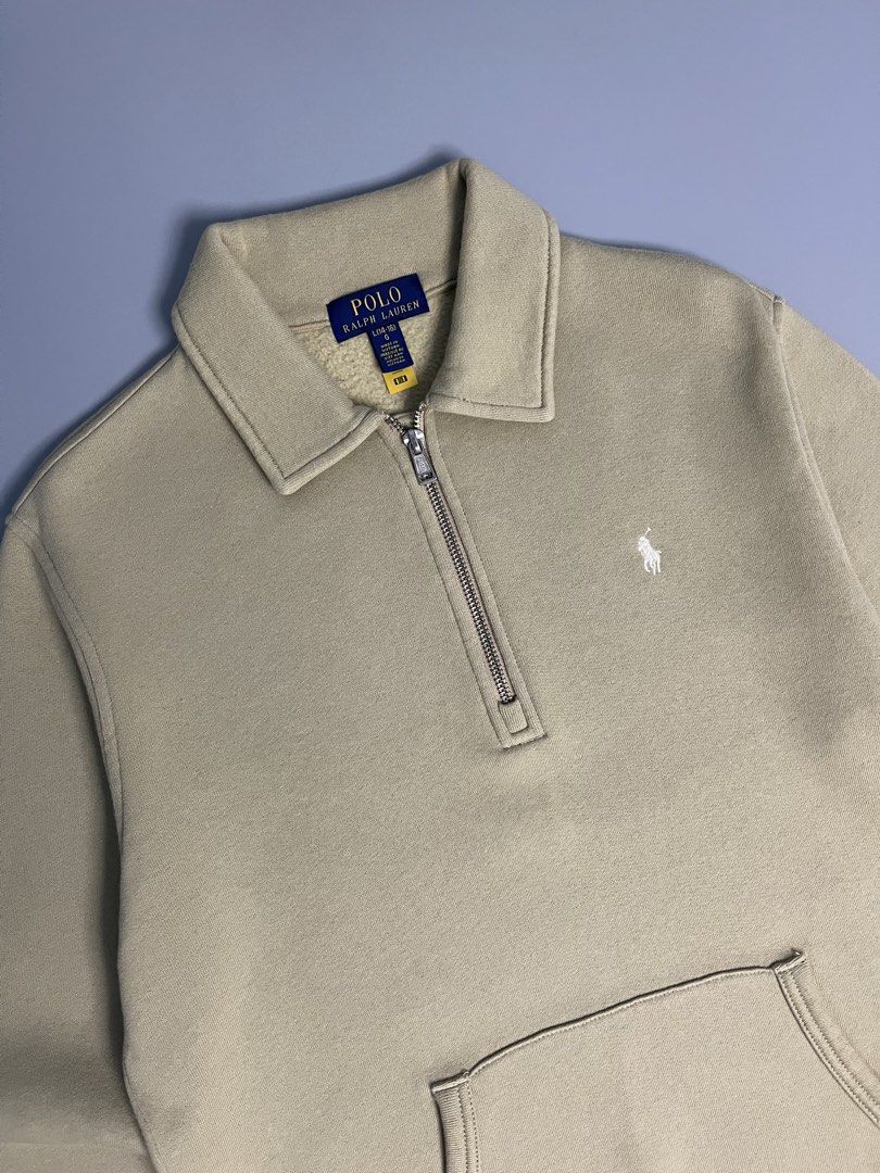 Ralph Lauren Quarter Zip Sweatshirt (Category: Coats, Jackets and Outerwear) located in Balanga. Submitted by itzmecelestial (Listing ID 1470528331, Image 2). Description: 🌸 RL QZIP (authentic scannable qr code) Size: S Dimes: 19.5x25 Color rate:10/10 Issue: Mending sa back waistband 𝑴𝑶𝑷: GCash 𝑴𝑶𝑫: Jnt ONLY -NO COD/NO COP | PAYMENT FIRST POLICY. -No rush shipping. -No deleting/editing of bids, No return/No exchange mag basa muna before bu