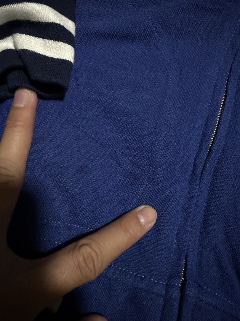 Ralph lauren zip up jacket (Category: Coats, Jackets and Outerwear) located in Daraga. Submitted by casualthread (Listing ID 1470469217, Image 3). Description: Authentic Need wash lang 19x25 Small 9.8/10.