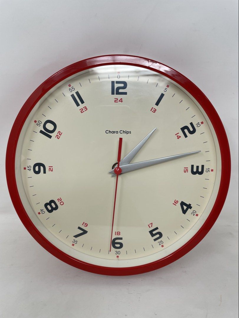 Rare Vintage Chara Chips Wall Clock Original From Japan (Category: Vintage Collectibles) located in Tagum. Submitted by tommyfindstagum (Listing ID 1470370421, Image 1). Description: For sale: Rare Vintage Chara Chips Wall Clock Original From Japan In great working condition Great addition to your vintage clock collection or accent to house 650 pesos only Tagum city location, can ship anywhere through Flash or J&T.