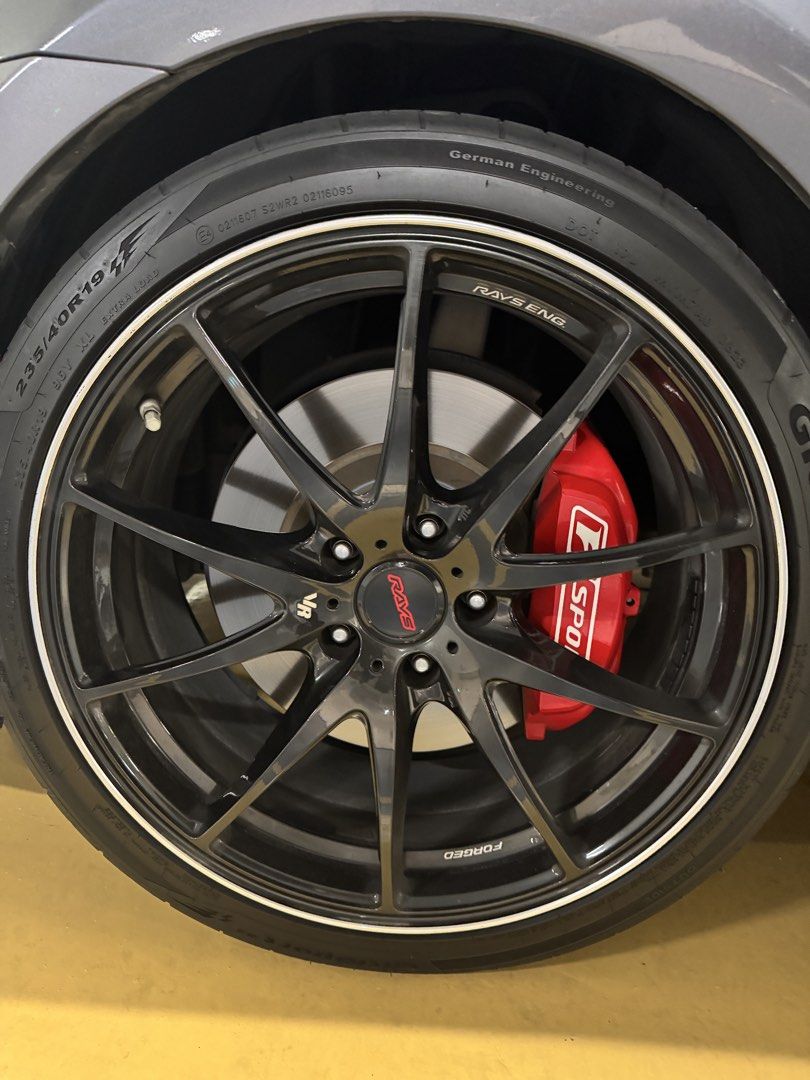 RAYS Engineering Forged 19-inch Wheels with Giti Tires, Car Accessories ...