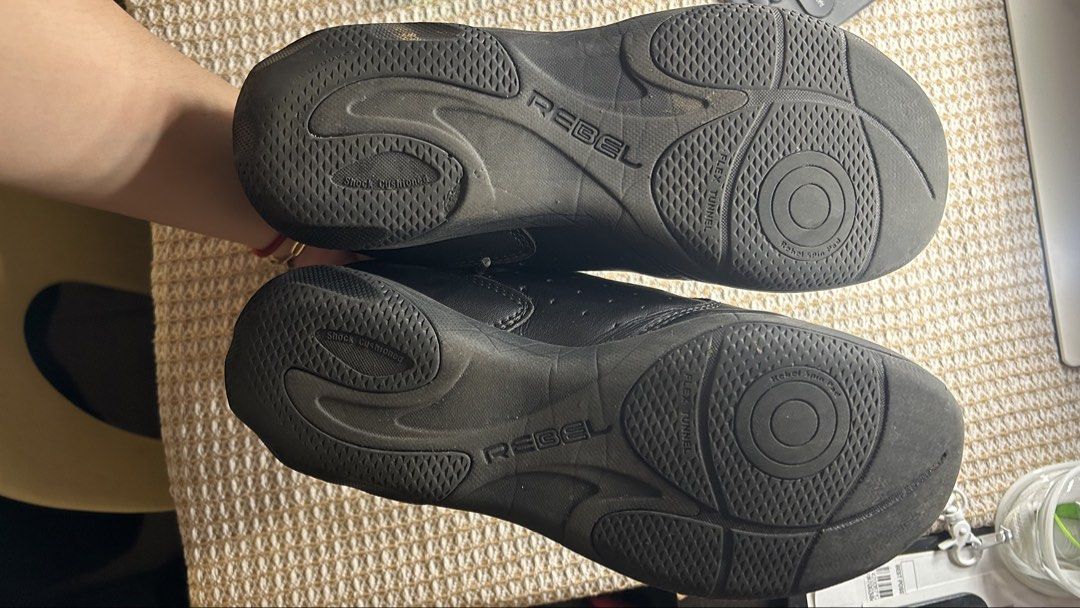 Rebel Black Cheer Shoes (Category: Other Sports Equipment and Supplies) located in Manila. Submitted by from.me2u (Listing ID 1470477647, Image 2). Description: Black Rebel Cheer Shoes - Size 6 - Used a few times only - Cleaned it before selling it here - Feel free to negotiate!.