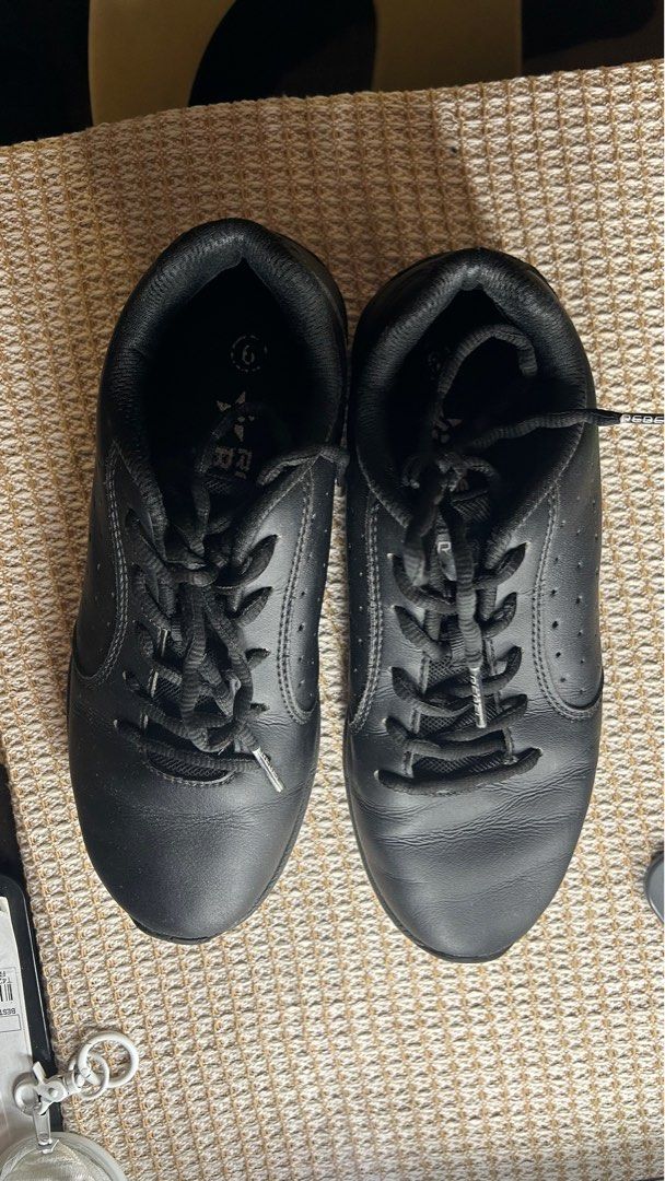 Rebel Black Cheer Shoes (Category: Other Sports Equipment and Supplies) located in Manila. Submitted by from.me2u (Listing ID 1470477647, Image 1). Description: Black Rebel Cheer Shoes - Size 6 - Used a few times only - Cleaned it before selling it here - Feel free to negotiate!.