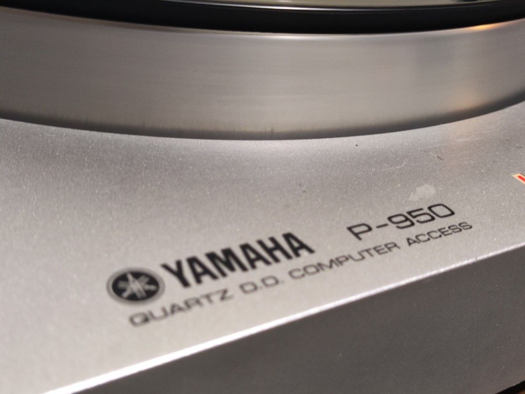 [Recapped] Yamaha P-950 Direct Drive Turntable (Category: Other Audio Equipment) located in Imus. Submitted by hibikiya (Listing ID 1463551343, Image 1). Description: Yamaha P-950 Quartz Control Direct Drive Turntable Details: - Denon PCL-30 Headshell - Technics EPC-270C Cartridge - Tracking force set to 2.5G - Offset Angle= 23° - Tonearm bearing new oil. - Recapped. Functions: - Auto return OK - Auto play OK - set the offset to 23°, pero may mar