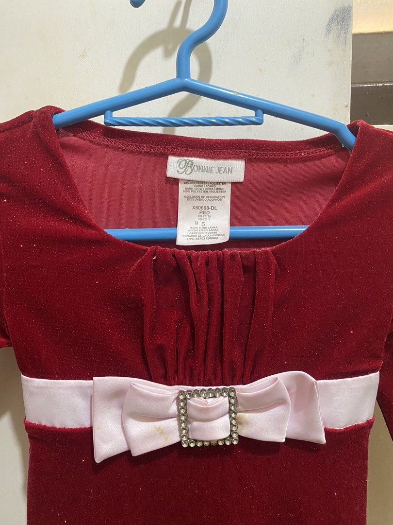 Red Christmas Dress (Category: Babies & Kids Fashion) located in Quezon City. Submitted by mae317219 (Listing ID 1470490894, Image 3). Description: .