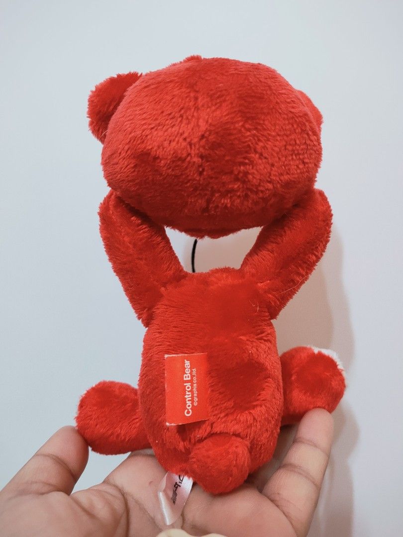Red Control Bear strap mascot plush charm (Category: Plushies & Soft Toys) located in Antipolo. Submitted by bhabiegraciefashionlab (Listing ID 1470436041, Image 3). Description: Red Control Bear strap mascot plush charm 🇯🇵Authentic From Japan 🔖Brand New with Papertag 📸Actual Photos posted, what you see is what you'll get 😍Perfect for Control Bear Fans/Collectors or for gifting 💸MOP 👉🏻Gcash /Maribank/GoTyme 🚚MOD 👉🏻J&T / Lalamove ❌NO FR