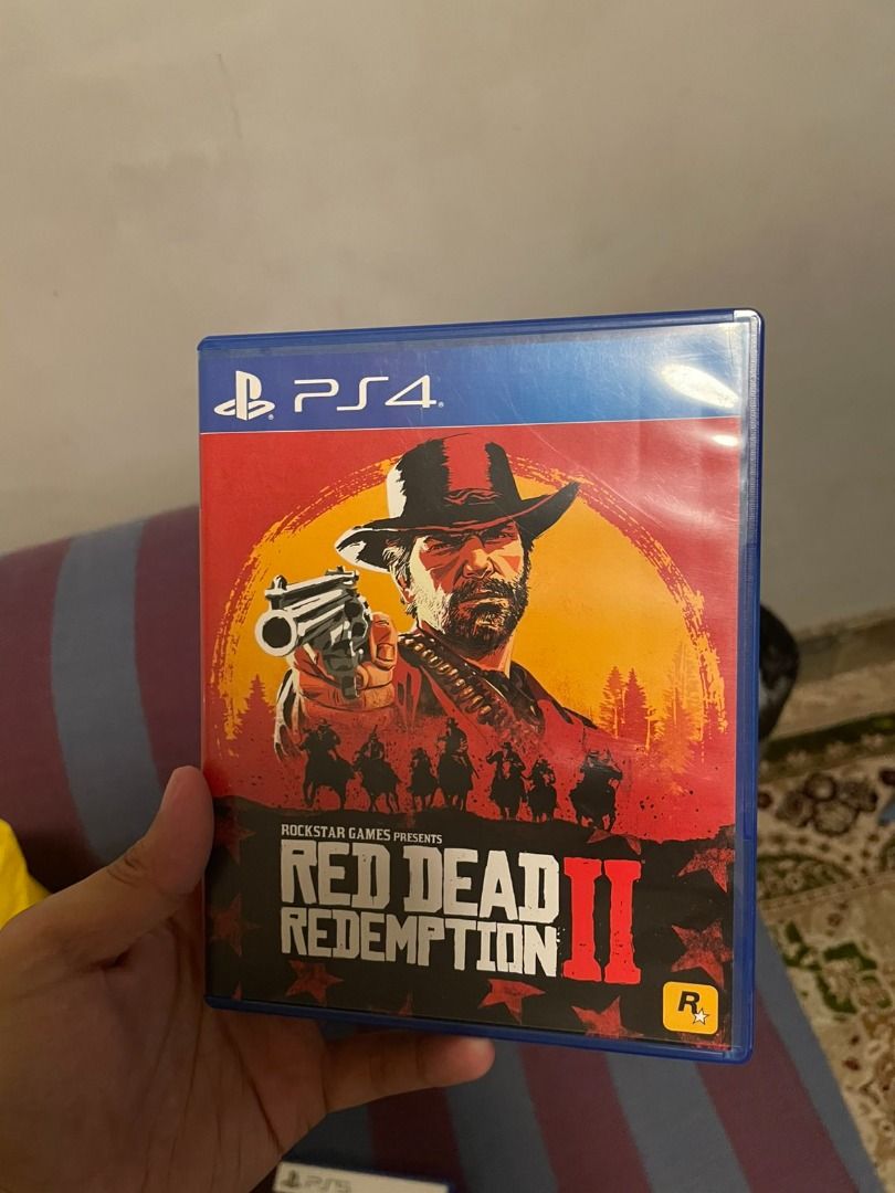 Red Dead Redemption 2 PS4 (Category: PlayStation) located in Antipolo. Submitted by Benjgeronimo (Listing ID 1470474342, Image 1). Description: Red Dead Redemption 2 PS5 Price: 800 pesos - With Map (rdr2) - Ready to game! - Pristine excellent condition, like new - Location: Antipolo, Cogeo - PM for inquiries and more info. RFS: Finished playing.