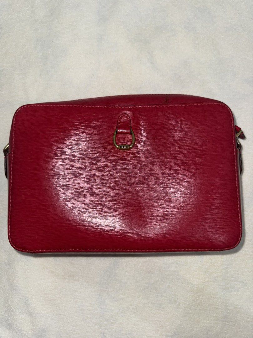 Red Ralph Lauren Sling Bag (Category: Cross-body Bags) located in Daet. Submitted by sbcookieee (Listing ID 1470507683, Image 2). Description: .