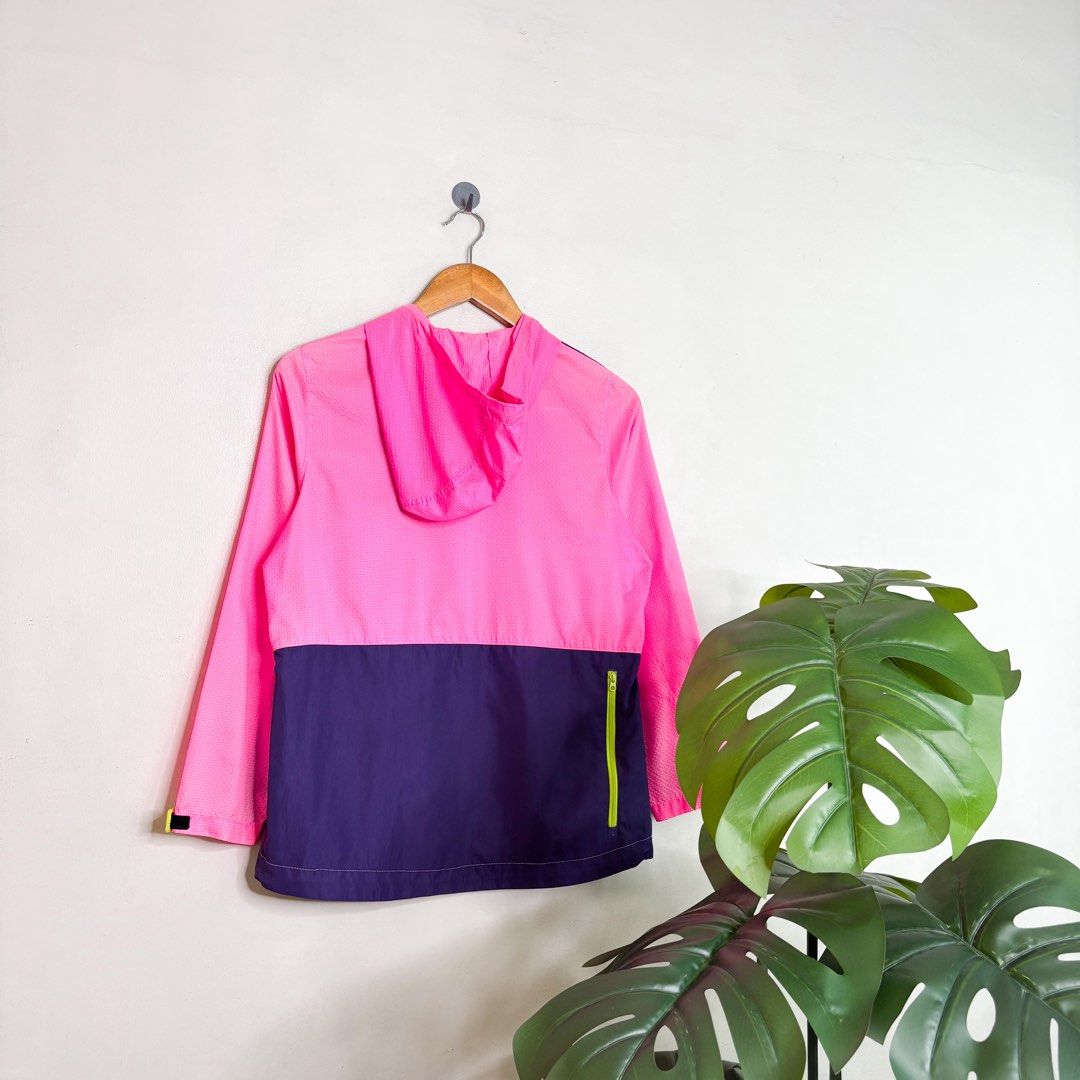 Reebok | Multicolored Windbreaker. (Category: Coats, Jackets and Outerwear) located in Manila. Submitted by bypiecesandstories (Listing ID 1470506158, Image 2). Description: Reebok | Multicolored Windbreaker. 649 PHP 🧡 Perfect Condition Can Fit — X Small to Medium Dimensions — W 19.5" L 26" Lightweight, colorful, and easy to pack, this Reebok windbreaker is a great companion for travel and everyday activities. A sporty looking piece that's pract