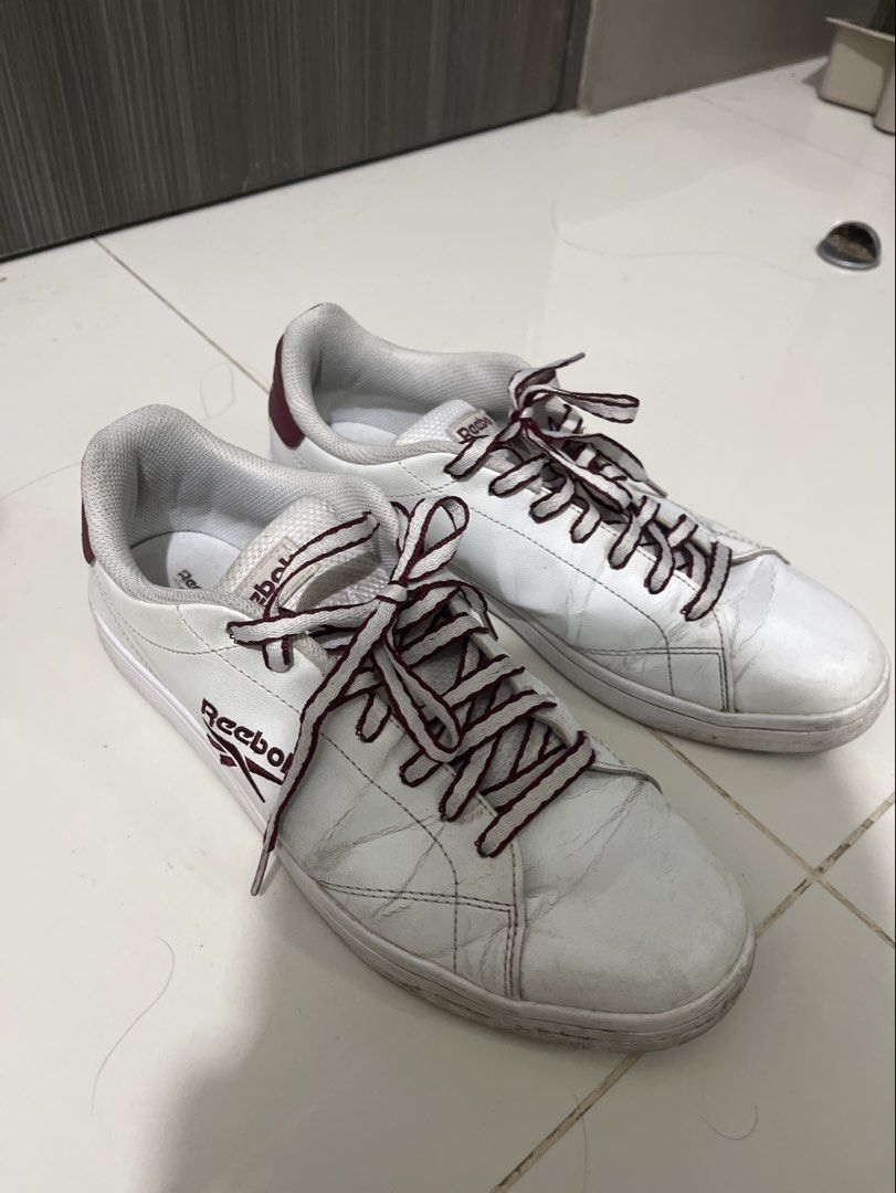 Reebok White Sneakers (Category: Sneakers) located in Manila. Submitted by ljumendoza (Listing ID 1470435008, Image 1). Description: US 10 Heavily Used Rfs: di na nagagamit Negotiable.