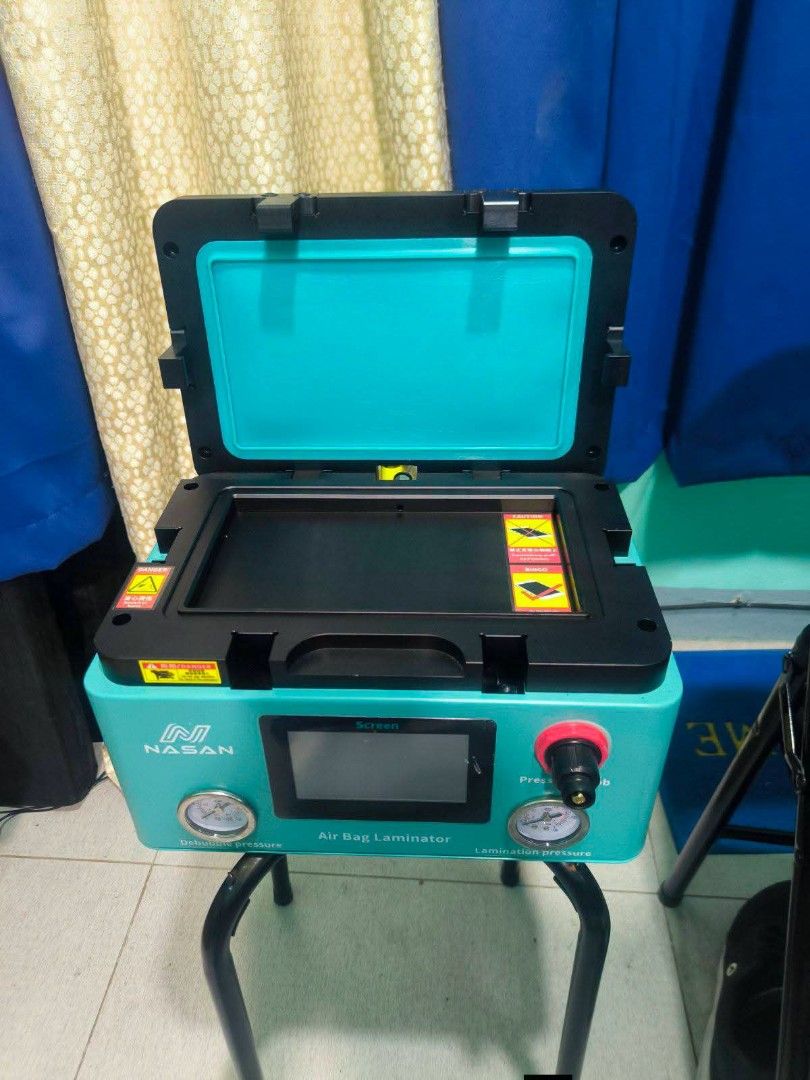 Reglass Machine Bubble Remover Machine NASAN NA-SUPA1 OCA MACHINE (Category: Printers, Scanners & Copiers) located in Manila. Submitted by riyellacruz21 (Listing ID 1470363323, Image 2). Description: .