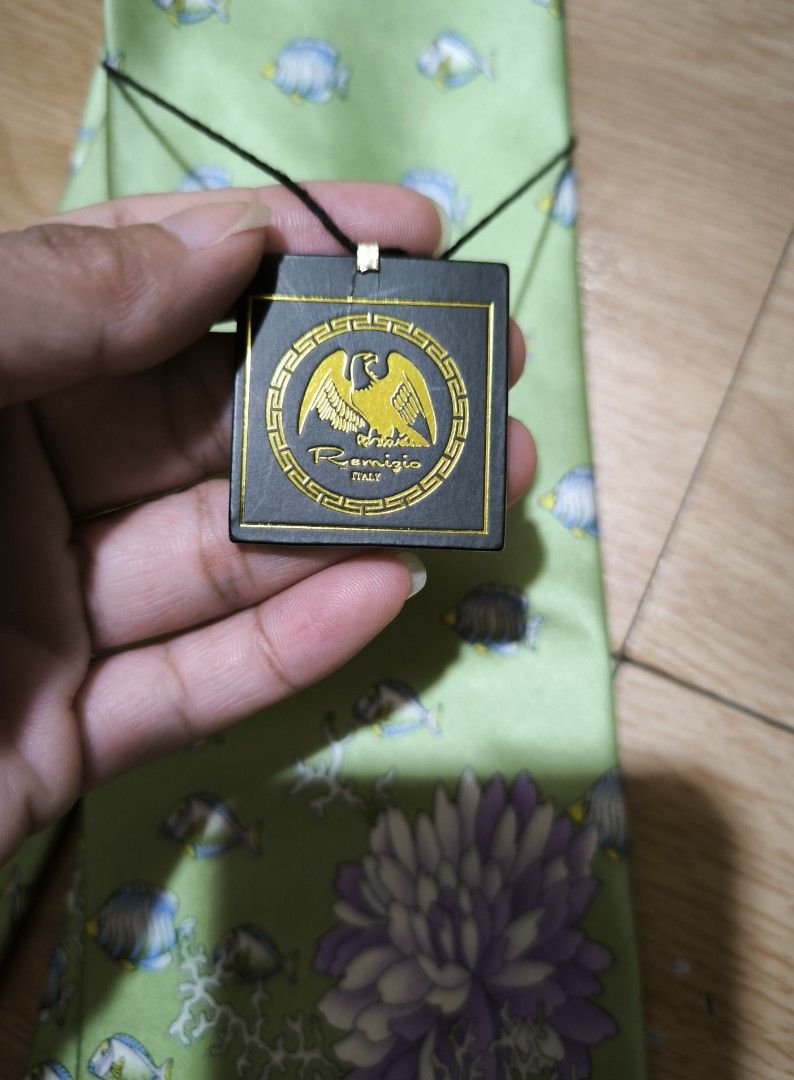 Remizio neck tie (Category: Ties) located in Manila. Submitted by wearforce (Listing ID 1470490279, Image 3). Description: Remizio neck tie brand new with tags 250 + sf.