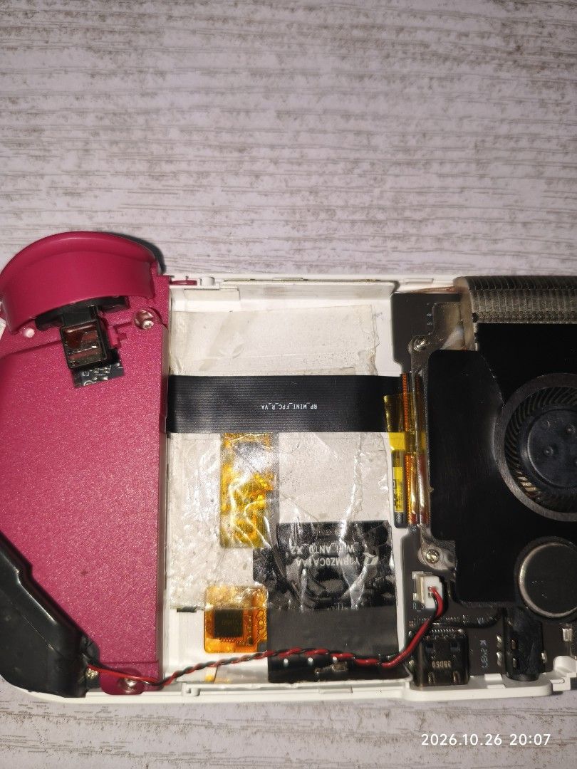 Retroid Pocket Mini v1 - not working (Category: Others) located in Taytay. Submitted by johnalvin (Listing ID 1470475649, Image 3). Description: selling Retroid Pocket Mini version 1 not working with bloated battery not turning on , even if with type C charging cable plugged in sold as is before battery bloated : the oled screen, buttons ,dpad, joysticks, triggers, all good parts can be used as replacement for other retroid pocket mini item locat