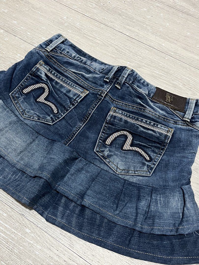 Reworked Evisu Skirt (Category: Skirts) located in Manila. Submitted by hello_juicyyyy (Listing ID 1470437245, Image 3). Description: .