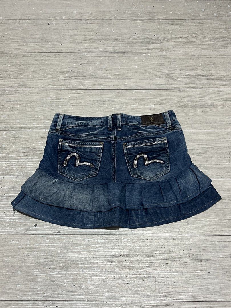 Reworked Evisu Skirt (Category: Skirts) located in Manila. Submitted by hello_juicyyyy (Listing ID 1470437245, Image 2). Description: .