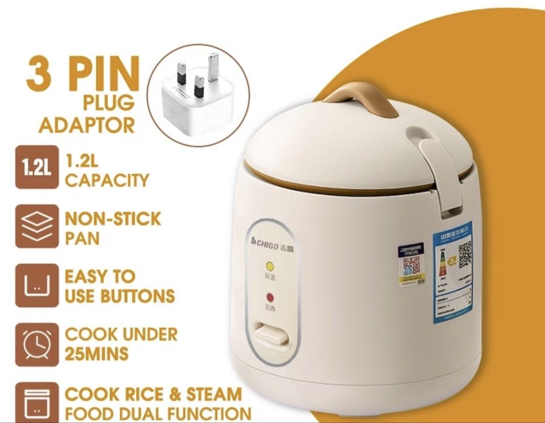 Use Rice Cooker Inner Rice Cooker Mini, Furniture & Home Living, Kitchenware & Tableware ...