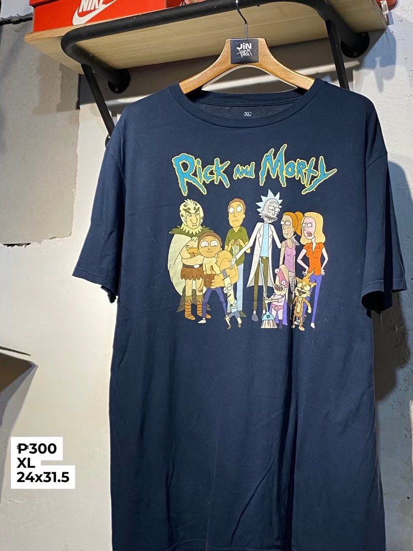 Rick and Morty Shirt (Category: Tshirts & Polo Shirts ) located in Bocaue. Submitted by jintanthrift (Listing ID 1470446404, Image 1). Description: Details on pic . . . . . random tags: graphic shirt, graphic tee, cartoon shirt, cartoon tee, tv show shirt, tv show tee.