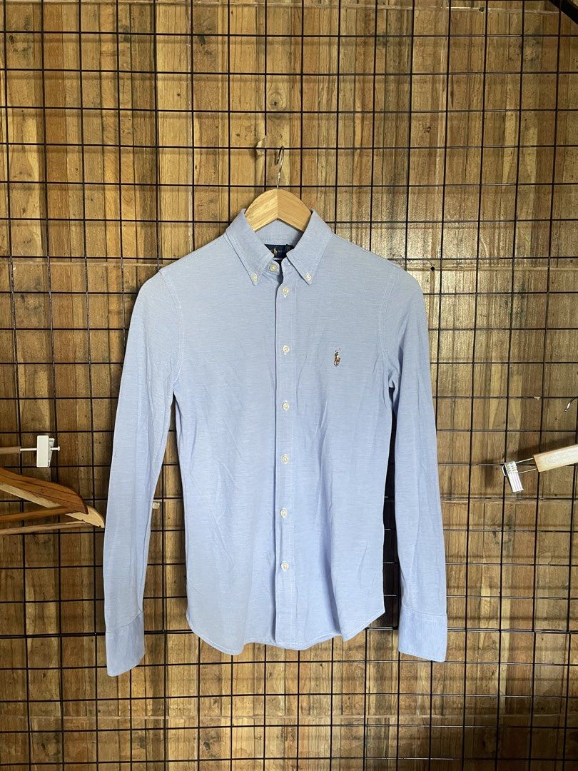 RL knitted oxford long sleeve (Category: Longsleeves) located in Pateros City. Submitted by toogood.mnl (Listing ID 1470529512, Image 1). Description: Rl knitted oxford W-17 L-25 No issue Excellent condition .