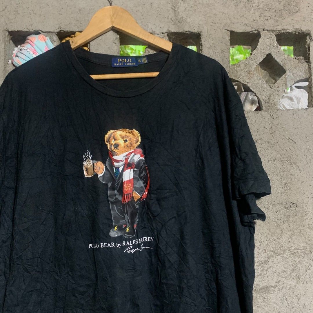 RL POLO BEAR TSHIRT (Category: Tshirts & Polo Shirts ) located in Cagayan de Oro. Submitted by prieyaazenia_30 (Listing ID 1470448262, Image 2). Description: RL POLO BEAR 🐻 GOODASNEW 23/29 10/10COLORATE BLACK NA BLACK NO ISSUE.