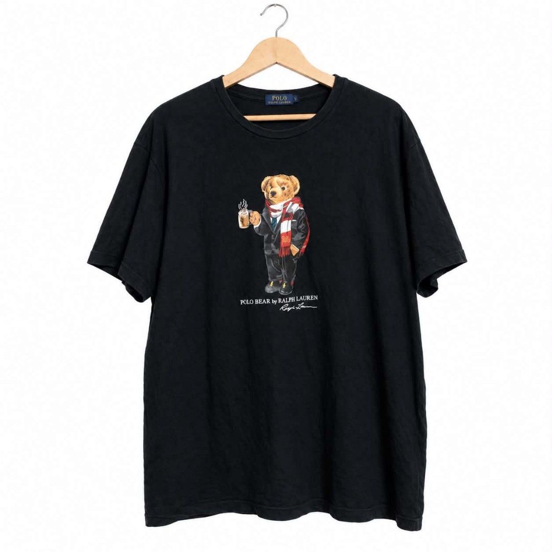RL POLO BEAR TSHIRT (Category: Tshirts & Polo Shirts ) located in Cagayan de Oro. Submitted by prieyaazenia_30 (Listing ID 1470448262, Image 1). Description: RL POLO BEAR 🐻 GOODASNEW 23/29 10/10COLORATE BLACK NA BLACK NO ISSUE.