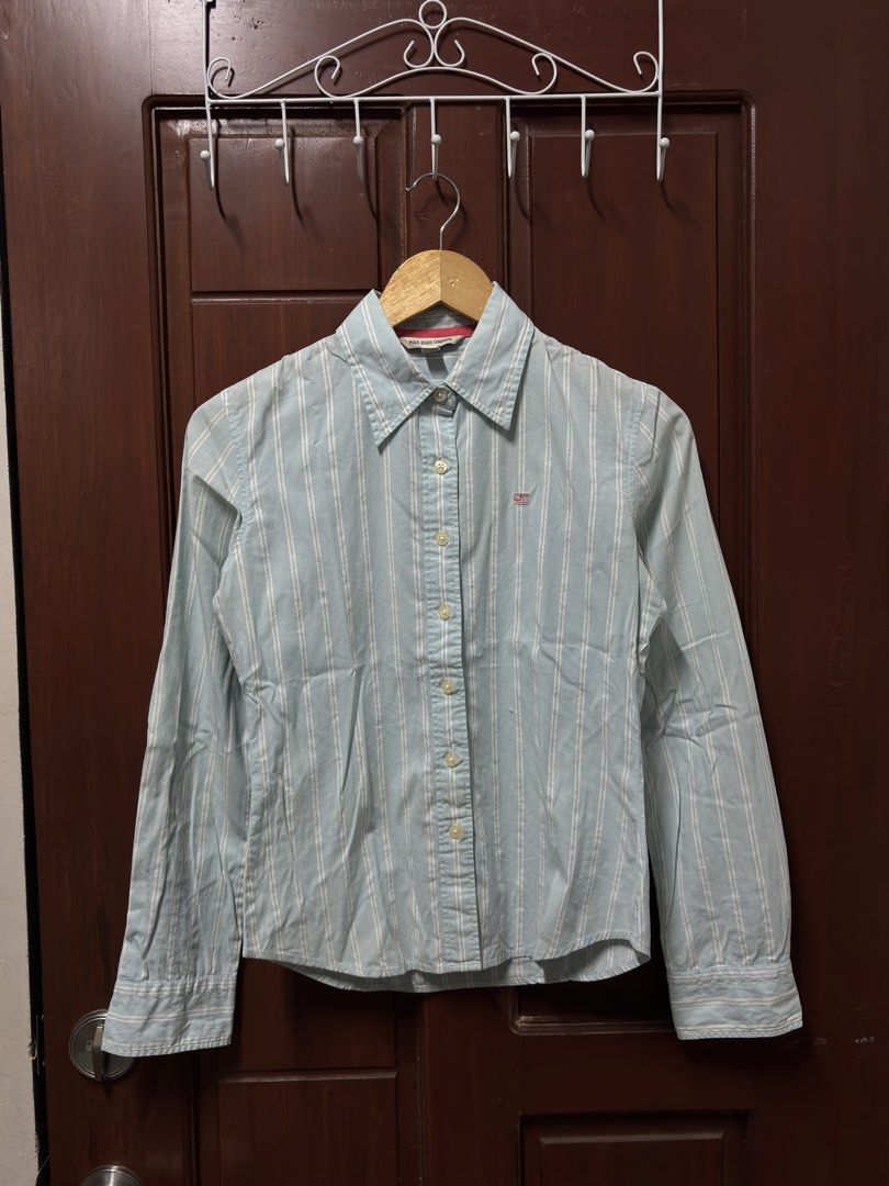RL Polo Jeans Company Polo (Category: Longsleeves) located in Davao. Submitted by workmensph (Listing ID 1470535258, Image 1). Description: Size Small 18” x 23” Very Good Condition Issue: pinhole.