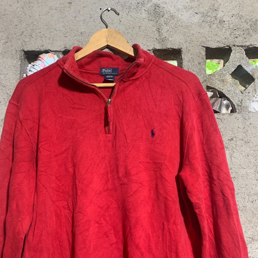 RL QUARTER ZIP (Category: Longsleeves) located in Cagayan de Oro. Submitted by prieyaazenia_30 (Listing ID 1470444504, Image 2). Description: RL QUARTER ZIP EXCELLENT 21/27 9.5COLORATE NO ISSUE.