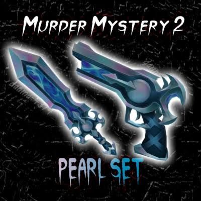 Roblox Murder Mystery 2 Pearl Set (Category: In-Game Products) located in San Carlos City. Submitted by zeal_nxrv0nxrv (Listing ID 1470382505, Image 1). Description: - Item: MM2 Pearl Set (Pearl Knife + Pearl Gun) - Effect: Stunning dark blue and purple glow - Delivery: Fast delivery right after payment - How to claim: Drop your Roblox username in chat after buying - Trade: 100% safe, smooth, and trusted seller.