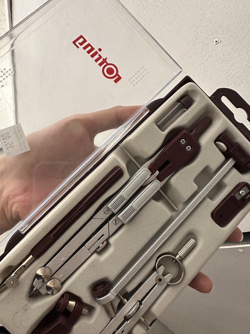 Rotring Compass Set (Category: Craft Supplies & Tools) located in Manila. Submitted by sesamesoul (Listing ID 1470477755, Image 3). Description: - brand new - never been used - rotring - original - from abroad.