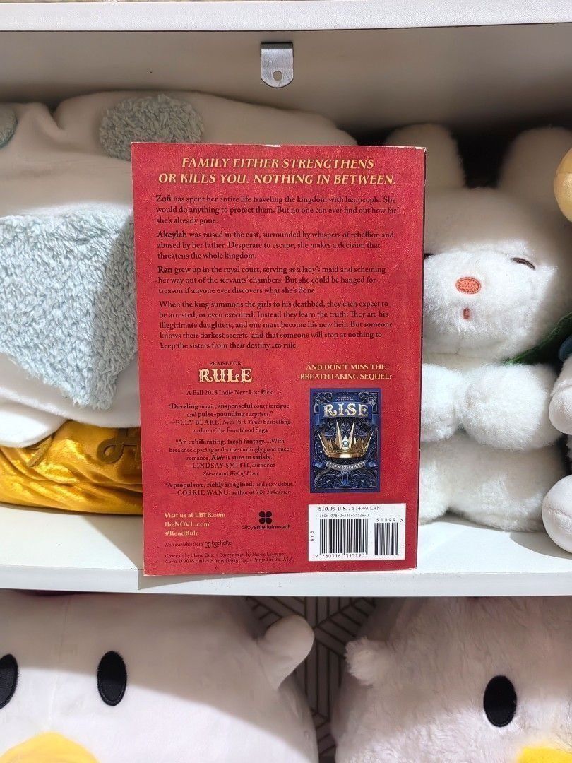 Rule YA Novel Book by Ellen Goodlett (Category: Storybooks) located in San Jose del Monte. Submitted by chimkenugets (Listing ID 1470465098, Image 2). Description: .