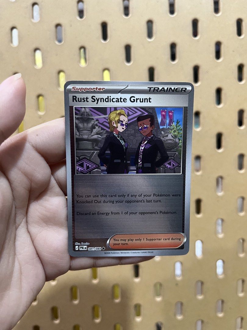 Rust Syndicate Grunt 081/084 Uncommon (Category: Raw Singles) located in Paranaque City. Submitted by ayiisabellev (Listing ID 1470515155, Image 1). Description: RFS: Decluttering MOP: Bank Transfer MOS: Gogo Express Only!.